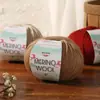 Hilo de Lana Pura Peinada Fino Bola de Hilo de Lana Fina Hermosa 50g Grosor Medio Crochet a Mano DIY Suéter Bufanda Tejida