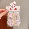 Nova Estilo Faixa de Cabelo com Velcro para Meninas Embalada Individualmente Renda Acabamento Ferramenta para Domar Cabelo Coelho Pequeno Franja de Bebê Adesivos