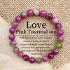 Temu Xiyin Tk Amazon Pulsera Popular Transfronteriza Pulsera de Piedra Natural Amatista Venta Caliente Europea y Americana Nuevo Al Por Mayor