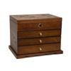 Caja de Almacenamiento de Joyas de Mano con Cerradura de Madera Princesa Europea Terciopelo Coreano Caja de Joyas Antigua Caja de Joyas de Alta Gama