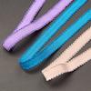 Borda de Renda Dupla Face de 1,2 cm para Roupa Íntima, Roupas, Decoração de Sapatos, Elástico com Dentes Pequenos de Alta Elasticidade