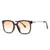 Gafas de Sol con Marco Negro para Mujer Color Vene Sunset Se Pueden Equipar con Graduación Antiniebla Solar Protección UV Gafas de Sol para Hombre