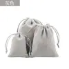 Bolsa de joyería de franela de alta calidad, bolsa para joyas, bolsa para guardar joyas, bolsillo con cordón, bolsa pequeña de tela, bolsa de terciopelo brocado, bolsa de embalaje, venta al por mayor
