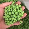 DIY 6*8mm 50g Cuentas Barril, Cuentas Tambor, Jade Imitación, Jade Nieve, Cuentas de Vidrio para Rezar, Accesorios para Pulseras y Collares, Cuentas Sueltas de Vidrio