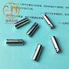 Cuerda de aleación de zinc de 6,8 x 20 mm de diámetro interior, para suéter, sombrero, hebilla decorativa para colgar, clip de cola, tubo de cuerda, cabeza de zapato.