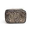 Bolsa de Cosméticos Estilo Ins con Logo Estampado Bolso de Mano de Gran Capacidad Bolsa de Cosméticos con Estampado de Leopardo