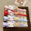 Pinza de Pato Fresca y Moderna Estilo Japonés para Flequillo, Divertido Accesorio para el Cabello, Pinza Recta Grande para el Cabello, Lindo Pasador Dulce de Dibujos Animados
