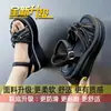 Sandalias de Cuña Plataforma Moda Tendencia Versátiles Zapatos de Playa para Mujer Verano Nuevo 2026 Sandalias de Suela Gruesa para Mujer Verano Uso Exterior