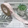Flor de Fita Flor Esculpida em Relevo Bolo Artesanal DIY Adereço de Cabeça Laço Material de Embalagem Fita 2,5CM