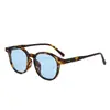 Gafas de Sol Redondas Clásicas Retro Europeas y Americanas para Hombre, Gafas de Sol de Moda con Marco Pequeño de Clavo de Arroz para Mujer, Gafas de Moda Versátiles y a la Moda