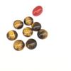 Vendas diretas transfronteiriças Olho de Tigre cabochão redondo Moda Europeia e Americana ágata pedra bruta pedra preciosa artesanato atacado cabochão