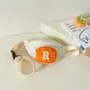 Bolsa para niños 3-6 años 5 niños monedero moda casual bolsa de pecho para bebé bolsa de cintura de color contrastante de moda linda para niños