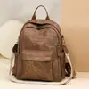 Mochila transfronteriza de gran capacidad, elegante, nuevo modelo 2026 para estudiantes de secundaria, mochila versátil casual para viajes