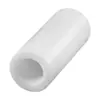 Espaciador aislante de doble vía de plástico de nylon blanco, tubo de aislamiento de soporte de plástico M2.8M7, columna pasante recta de nylon blanco