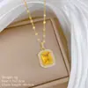 [Aço Titânio] Cobre Micro-Incrustado Luxo Leve Fashionável Personalidade Elegante Colar Totalmente Cravejado em Diamante para Mulheres Corrente de Clavícula Versátil Aço Titânio