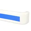 Pasamanos de pasillo de hospital, pasillos de planta, pasillos de residencia de ancianos, antideslizante PVC140, sin barreras, pasamanos de aleación de aluminio anticaída