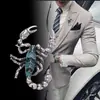 Broche masculino coreano broche para terno masculino corsage de alta qualidade estilo britânico acessórios simples pino de lapela de terno atmosférico fivela de colarinho