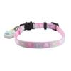 Nuevo Collar para Gato de Amazon en stock Collar para Gato Cinta Luna Estrella con Cascabel Gato Estampado Viento Cariñoso