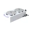 Máquina de cera de doble cubeta para derretir cera de belleza transfronteriza al por mayor, máquina de cera de fusión rápida para protección de manos, máquina de cera para manos, máquina de cera para depilación, máquina de cera para terapia de cera