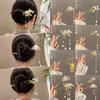Nuevas Horquillas Chinoiserie de Alta Gama, Borlas de Estilo Antiguo, Disfraces Antiguos, Accesorios para el Cabello de la Dinastía Han, Horquillas, Horquillas, Horquillas de Madera, Horquillas