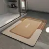 Alfombrilla de piso de secado rápido de lodo de diatomeas Amazon al por mayor transfronteriza alfombra alfombrilla para pies antideslizante absorbente para puerta de baño baño