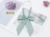 Corbata de Moño Larga Diagonal de Cuadrícula de Cubo Mágico al por Mayor en Stock para Mujer, Accesorio de Traje de Marinero Estilo Coreano, Corbata de Moño Jk Estilo Universitario