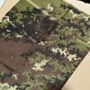 Lenço Tático Camuflado Quadrado Pequeno para Uso Externo, Caminhada, Esportes de Montanha, Secagem Rápida, Proteção contra Vento e Areia, Malha Respirável