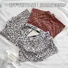 Cuecas boxer femininas com estampa de leopardo em estoque, calcinhas seamless plus size estilo "hot girl" para mulheres, para vendas transfronteiriças