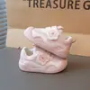Sapatos para Bebês Meninas Sapatos de Primavera e Outono para Bebês Solado Macio Antiderrapante Sapatos de Um Só Solado para Meninos Malha Respirável Sapatos Funcionais para Crianças Pequenas