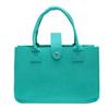 Bolso de mano de fieltro portátil de gran capacidad para llevar a mano, ideal para bodas y viajes, ideal para todo tipo de ocasiones.