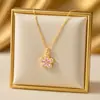 Colar de Zircônia Roxa Estilo Francês de Luxo Leve Gota d'Água Micro-Incustado para Mulheres, Corrente de Clavícula Exquisita da Moda de Alta Qualidade Versátil Novo Tendência