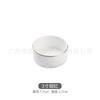Conjunto de Louça de Porcelana Fina Chaozhou High-end Criativo Simples Estilo Japonês Tigela de Porcelana Prato e Colher Conjunto de Pratos Presente Doméstico Atacado
