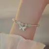 Pulsera de Mariposa de Plata Rota de Jade Hetian para Niñas Verano Lujo Ligero Nicho Exquisito Nuevo Estilo Chino Estilo Nacional Pulsera de Cuentas de Transferencia