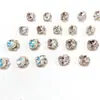 Diamantes de Zirconia de Color con Forma Especial de Cristal Diamantes para Uñas Hechos a Mano al por Mayor Joyería de Aleación para Uñas Diamante Flash Serie Diamante Blanco