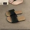 Novas Sandálias Rasteirinhas Versáteis e Lindas de Verão 2026, Chinelos Rasteirinhas Trançados Estilo Férias, Sapatos Femininos da Moda