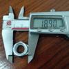 Fabricantes producen y venden anillo de nylon de goma blanca anti-aflojamiento tuerca fina de rosca fina GB/T6172.2M12 * P1.25 * 19*8