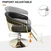 Silla de Barbería, Silla Especial Ajustable para Corte de Cabello de Salón de Belleza, Taburete de Peluquería, Silla de Peluquería de Celebridad de Internet, Silla de Barbería, Silla para Cortar el Cabello