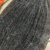 Cuentas pequeñas de 4MM turmalina negra cuentas facetadas ángulo de corte de disco duro Cuentas pequeñas Mimi Cuentas