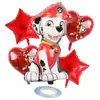 Nuevo Perro Wangwang Patrulla Globo de Película de Aluminio Ryder Ceniza de Grava Set Diario de Cumpleaños Maomao