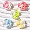 Flores Graduadas de Simulación de Dibujos Animados Pegamento de Crema DIY Pasador Funda de Teléfono Decoración de Zueco Material de Resina