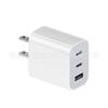 CE 3C Cargador Apple Aplicable PD20W 30w 45w Carga Rápida Cargador Universal Regulaciones de EE. UU. Regulaciones Europeas