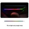Iluminação Ambiente para Carro Novo, Iluminação Interna de Carro Modificada de 256 Cores, Iluminação Decorativa Interna, Tira de Iluminação Ambiente para Painel