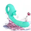 Nuevo Modelo de Palo Masajeador Vibratorio y Lamedor de Lengua Retráctil para Mujeres, Palo Vibratorio para Partes Privadas Femeninas, Productos para Adultos