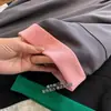 Vestido Camiseta Casual de Manga Corta con Bloques de Color Adelgazante para Mujeres Petites, Vestido de Longitud Media 26 Nuevo Z0513L