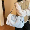 Bolsa de Viagem Grande Capacidade para Curta Distância para Mulheres, Bolsa de Mão Fashionável, Bolsa Leve para Esportes e Fitness, Bolsa de Armazenamento para Maternidade