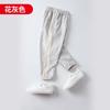 Pantalones para niños, otoño e invierno, forro polar grueso, pantalones deportivos casuales para niños y niñas, pantalones deportivos holgados y cálidos, pantalones a prueba de viento con cordones en los tobillos