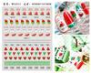 Pegatina para Uñas con Arte de Frutas Estilo Deslumbrante Little Red Book Sandía Piña Arándano Pegatina para Uñas con Arte de Frutas WG314-330