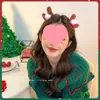Tiara de Galhos de Rena de Natal, Presente de Natal Fofo e Criativo, Adereços para Fotos, Adorno de Cabeça para Atmosfera, Acessórios de Cabelo para Roupa Externa, Tiara para Mulheres