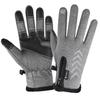 Guantes Deportivos de Invierno para Montar Esquí Terciopelo Cremallera Impermeables Antideslizantes Reflectantes para Hombres y Mujeres Pantalla Táctil Transfronterizos