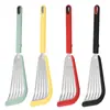 Venta al por mayor de fábrica pala para freír pescado de silicona y acero inoxidable pala para freír bistec pala para sartén antiadherente pala para saltear para el hogar herramientas de cocina